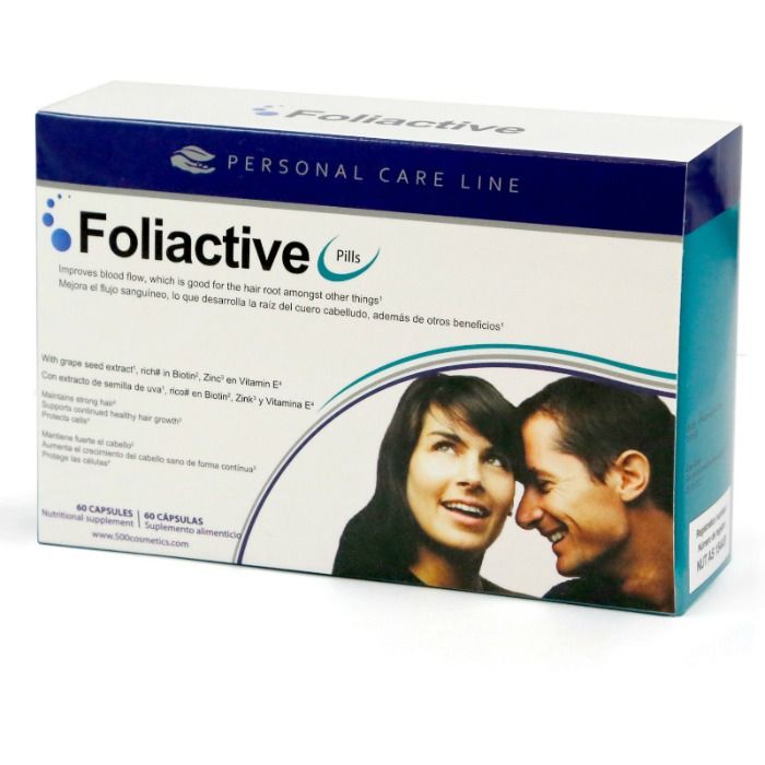 500 Cosmetics Foliactive Pills Food Supplement Hair Loss | Niks.fi verkkokauppa