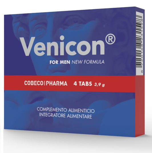 Cobeco Venicon For Men 4 Tabs | Niks.fi verkkokauppa