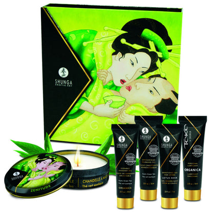 Shunga Secret Geisha Organic Green Tea Kit | Niks.fi verkkokauppa