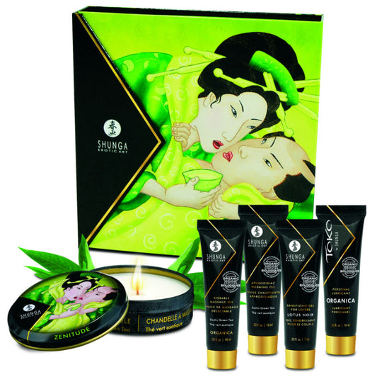 Shunga Secret Geisha Organic Green Tea Kit | Niks.fi verkkokauppa