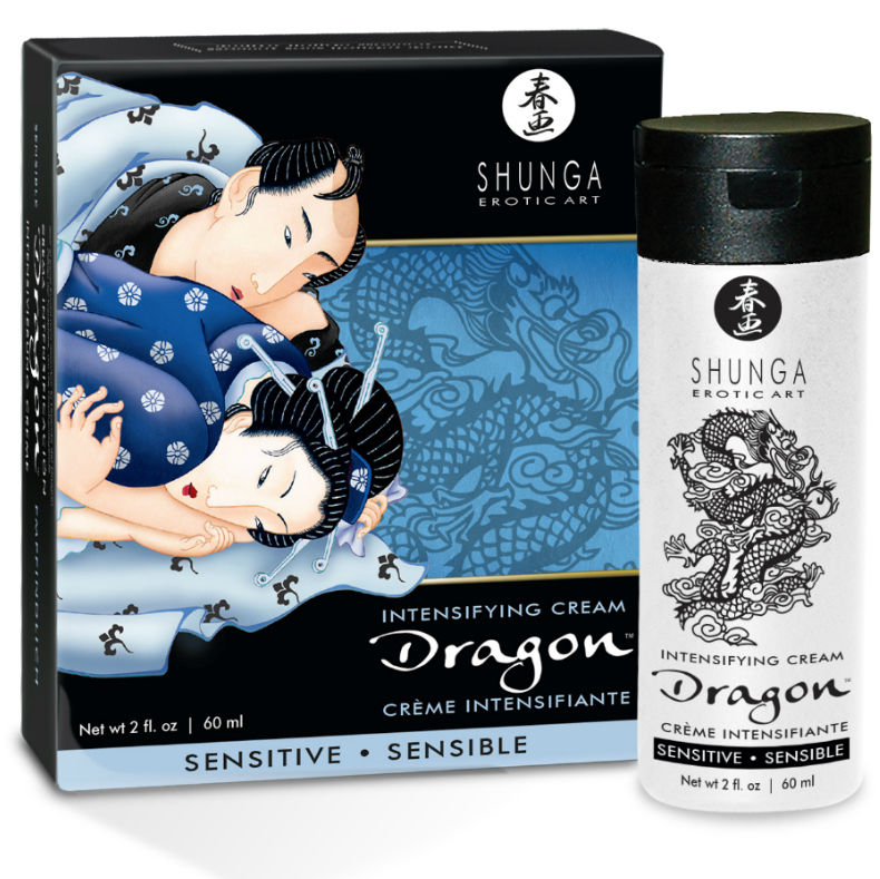 Shunga Dragon Sensitive Cream For Couples | Niks.fi verkkokauppa