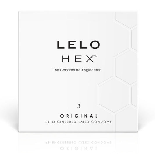 Lelo Hex Condom Box 3 Units | Niks.fi verkkokauppa