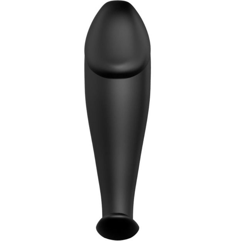 Pretty Love Anal Plug Silicone Penis Form Black | Niks.fi verkkokauppa
