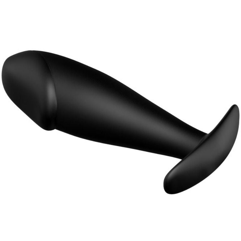 Pretty Love Anal Plug Silicone Penis Form Black | Niks.fi verkkokauppa