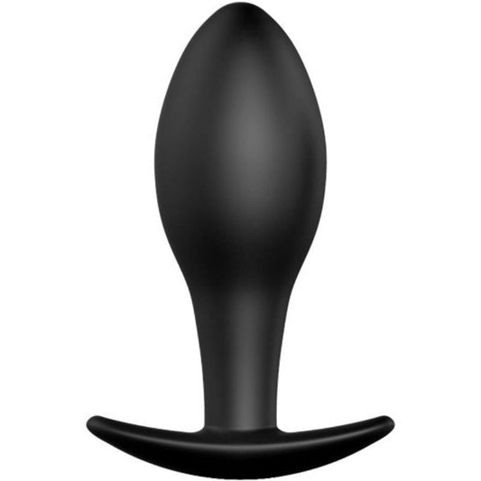 Pretty Love Anal Plug Silicone Anchor 8.5 Cm Black | Niks.fi verkkokauppa
