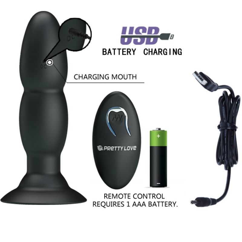 Pretty Love Plug Vibrator And Rotation By Remote Control | Niks.fi verkkokauppa