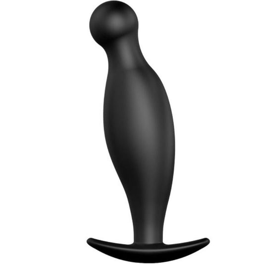 Pretty Love Silicone Anal Plug 11.7 Cm Black | Niks.fi verkkokauppa