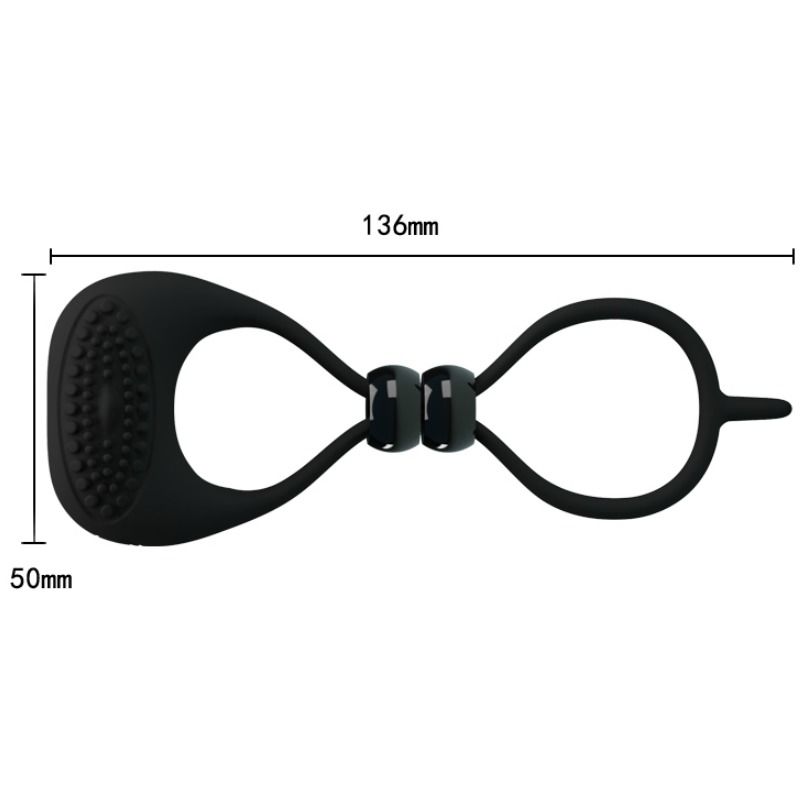 Pretty Love Double Ring For Penis And Testicles | Niks.fi verkkokauppa