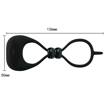 Pretty Love Double Ring For Penis And Testicles | Niks.fi verkkokauppa