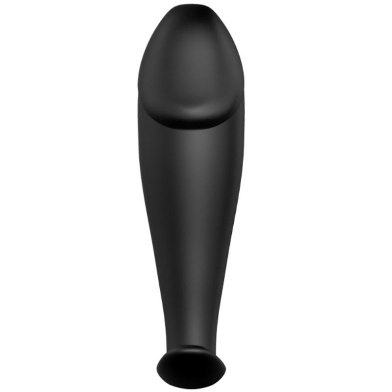 Pretty Love Silicone Anal Plug Penis Form And 12 Vibration Modes Black | Niks.fi verkkokauppa
