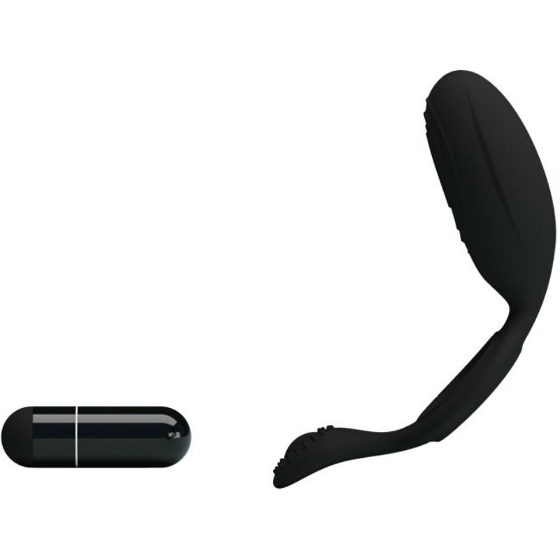 Pretty Love Vibrating Ring With Ethel Stimulator | Niks.fi verkkokauppa