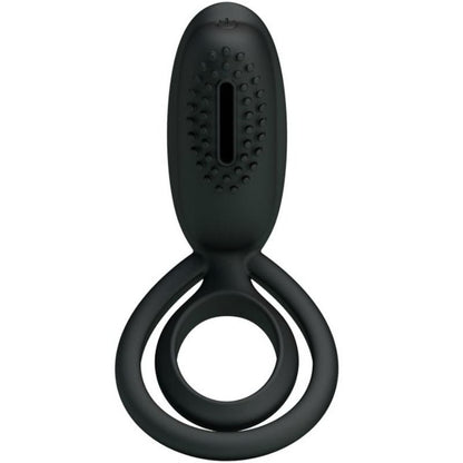 Pretty Love Vibrating Ring With Esther Stimulator | Niks.fi verkkokauppa