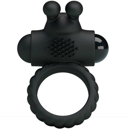 Pretty Love Eudora Vibrating Ring With Stimulator | Niks.fi verkkokauppa