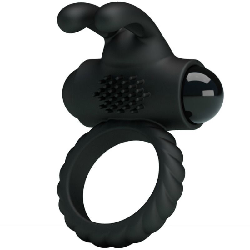 Pretty Love Eudora Vibrating Ring With Stimulator | Niks.fi verkkokauppa