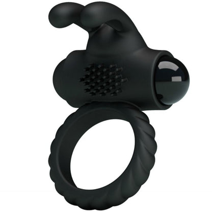 Pretty Love Eudora Vibrating Ring With Stimulator | Niks.fi verkkokauppa