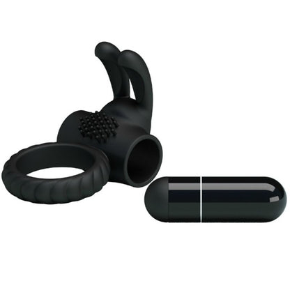 Pretty Love Eudora Vibrating Ring With Stimulator | Niks.fi verkkokauppa