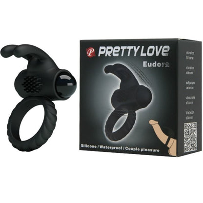 Pretty Love Eudora Vibrating Ring With Stimulator | Niks.fi verkkokauppa