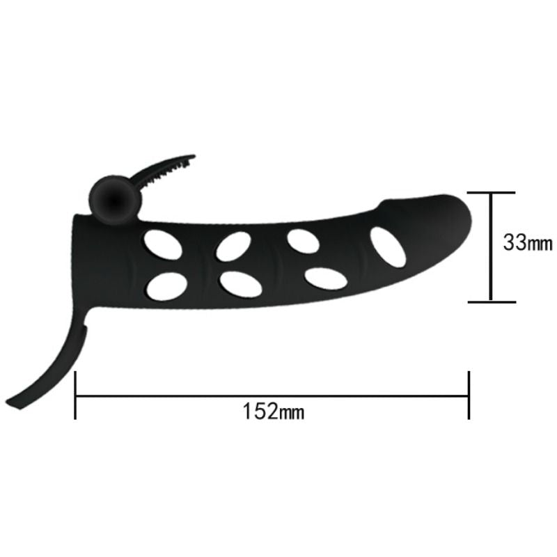 Pretty Love Silicone Cover With Vibration 15.2 Cm | Niks.fi verkkokauppa