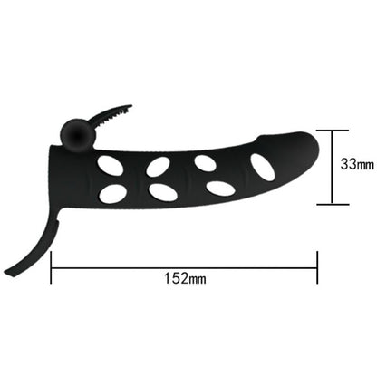 Pretty Love Silicone Cover With Vibration 15.2 Cm | Niks.fi verkkokauppa