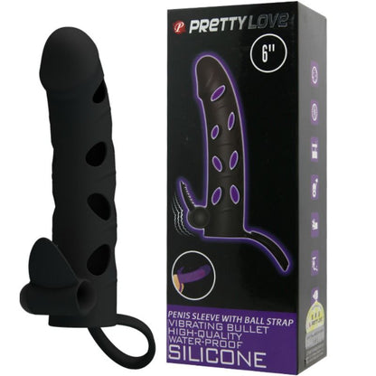 Pretty Love Silicone Cover With Vibration 15.2 Cm | Niks.fi verkkokauppa