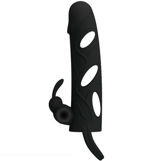 Pretty Love Silicone Cover With Vibration 14 Cm 1.0 | Niks.fi verkkokauppa