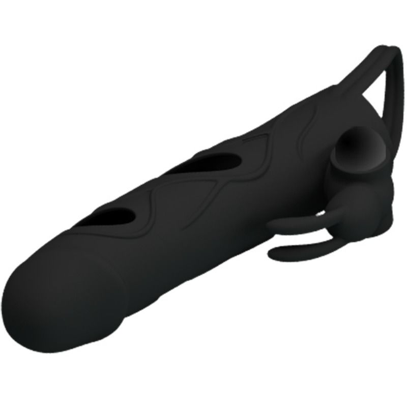 Pretty Love Silicone Cover With Vibration 14 Cm 1.0 | Niks.fi verkkokauppa
