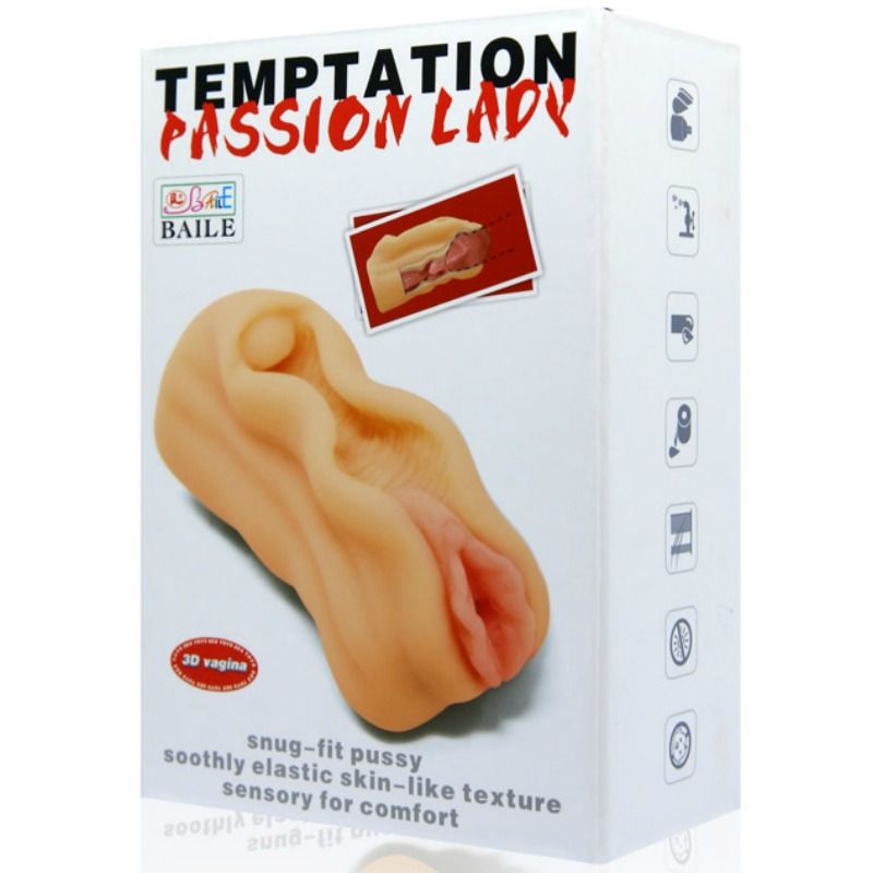 Baile Mini Male Masturbator Vagina Lips Design | Niks.fi verkkokauppa