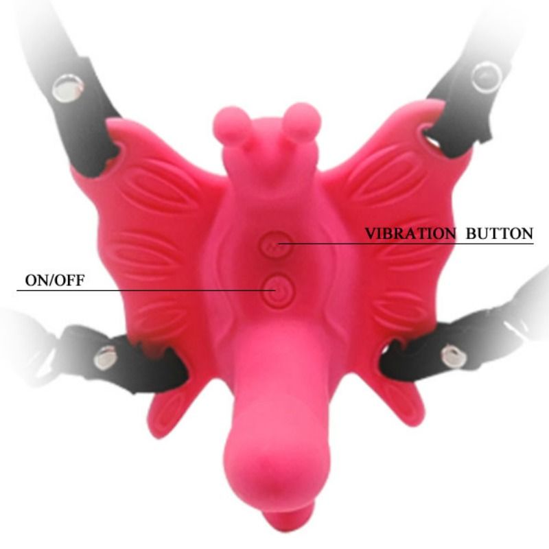 Baile Ultra Passionate Vibrating Butterfly Harness | Niks.fi verkkokauppa