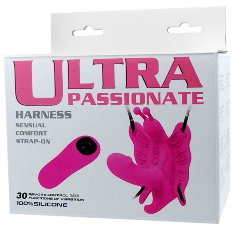 Baile Ultra Passionate Remote Control Butterfly Harness | Niks.fi verkkokauppa