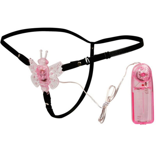 Baile Harness With Multivespeed Vibrating Butterfly | Niks.fi verkkokauppa