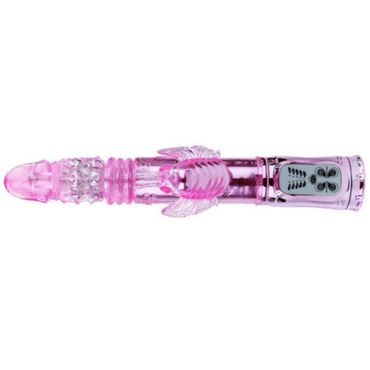 Baile Rechargeable Vibrator With Rotation And Throbbing Butterf Stimulator | Niks.fi verkkokauppa