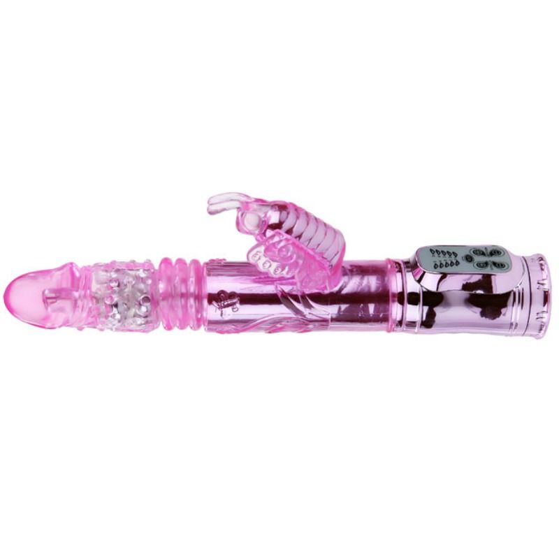 Baile Rechargeable Vibrator With Rotation And Throbbing Butterf Stimulator | Niks.fi verkkokauppa