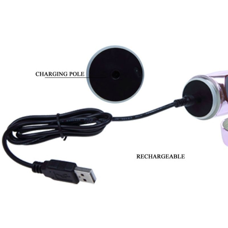 Baile Rechargeable Vibrator With Rotation And Throbbing Butterf Stimulator | Niks.fi verkkokauppa