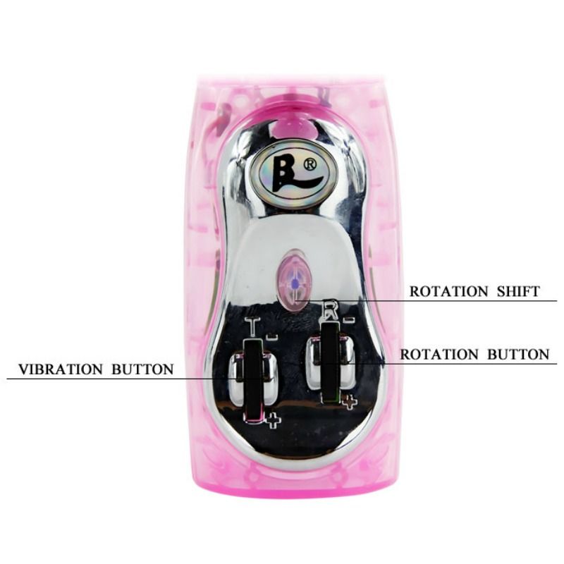 Baile Vibrator With Rotation And Rabbit Multive Speed And Multirotation | Niks.fi verkkokauppa