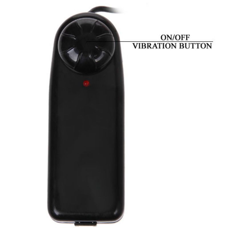 Baile Realistic Dildo With Vibration And Rotation 20 Cm | Niks.fi verkkokauppa