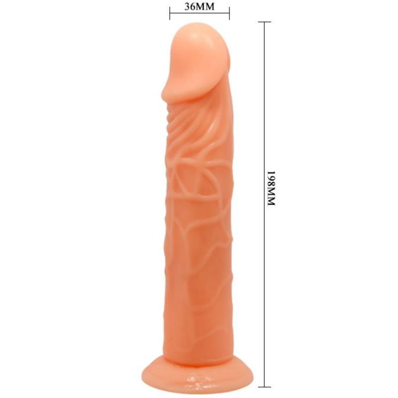 Baile Vive Realistic Dildo 19.8 Cm Natural Color | Niks.fi verkkokauppa