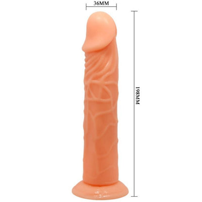 Baile Vive Realistic Dildo 19.8 Cm Natural Color | Niks.fi verkkokauppa