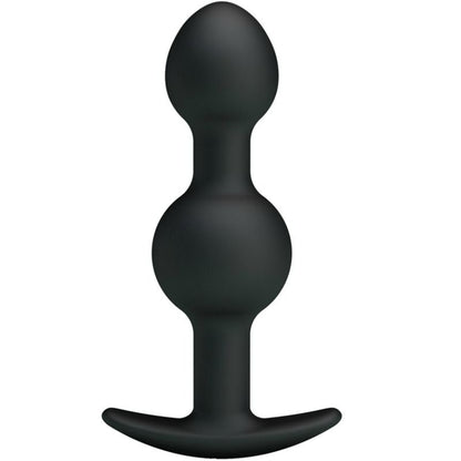 Pretty Love Special Stimulation Silicone Anal Balls 10.3 Cm Black | Niks.fi verkkokauppa