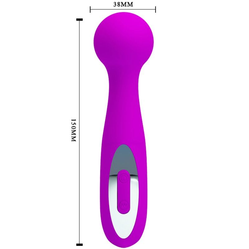 Pretty Love Wade Rechargeable Massager 12 Functions | Niks.fi verkkokauppa