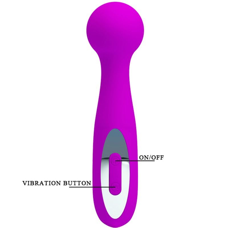 Pretty Love Wade Rechargeable Massager 12 Functions | Niks.fi verkkokauppa