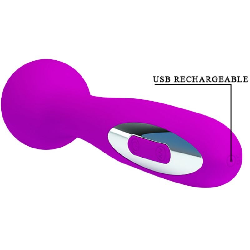Pretty Love Wade Rechargeable Massager 12 Functions | Niks.fi verkkokauppa