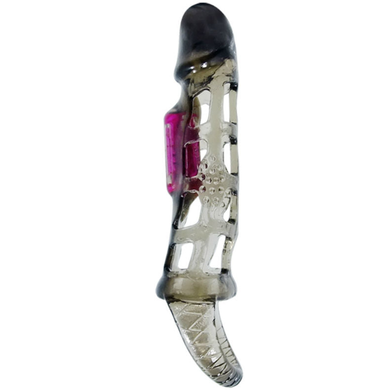 Baile Penis Extension Sleeve With Vibration And Strap 13.5 Cm | Niks.fi verkkokauppa