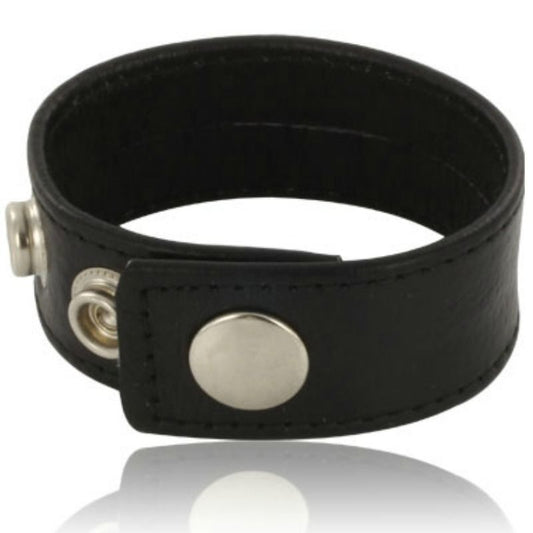 Leather Body Adjustable Leather Strap For Penis Black | Niks.fi verkkokauppa
