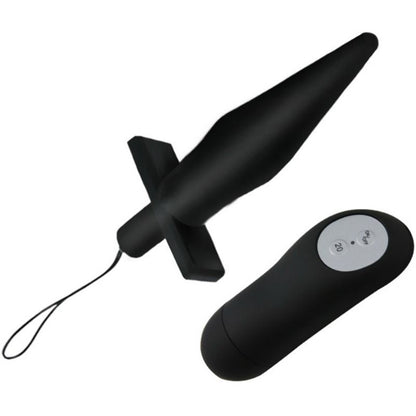 Baile Dance Butt Anal Plug With Vibration Black | Niks.fi verkkokauppa