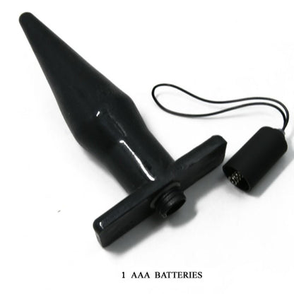 Baile Dance Butt Anal Plug With Vibration Black | Niks.fi verkkokauppa