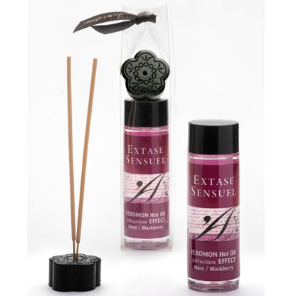Extase Sensual Heating Effect Massage Oil With Blackberry Pheromones 100 Ml | Niks.fi verkkokauppa