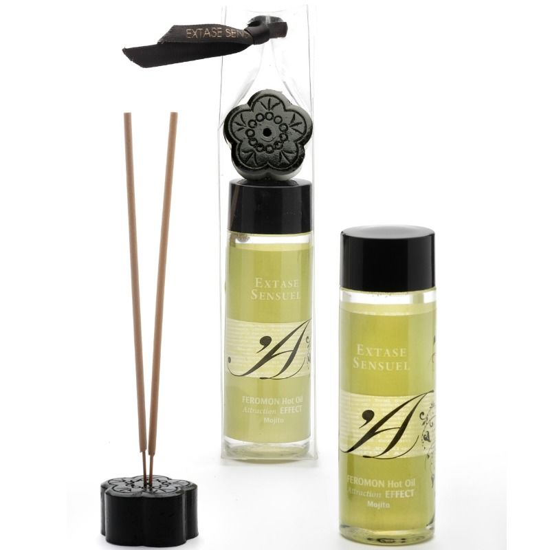 Extase Sensual Heat Effect Massage Oil With Mojito Pheromones 100 Ml | Niks.fi verkkokauppa