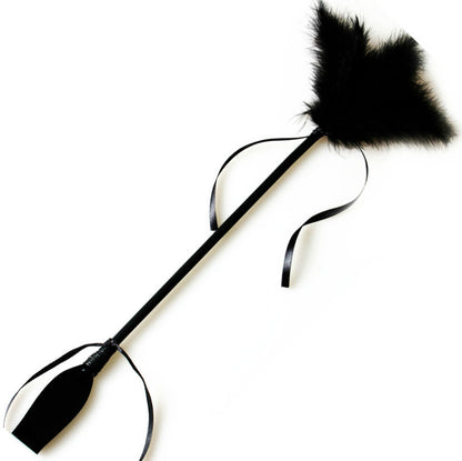 Secretplay Black Whip & Feather | Niks.fi verkkokauppa