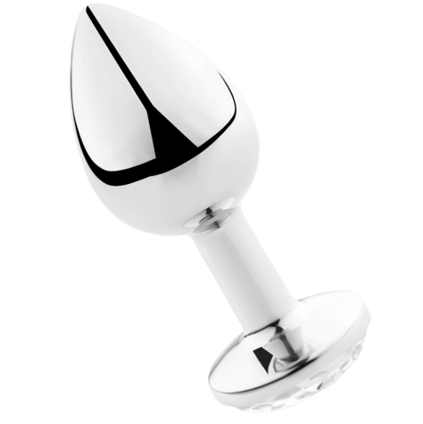 Secretplay Plug Anal Transparent Aluminum 8 Cm | Niks.fi verkkokauppa