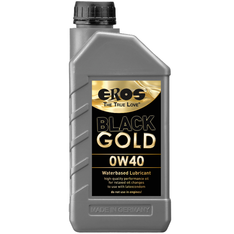 Eros Black Gold 0W40 Waterbased Lubricant 1000 Ml | Niks.fi verkkokauppa